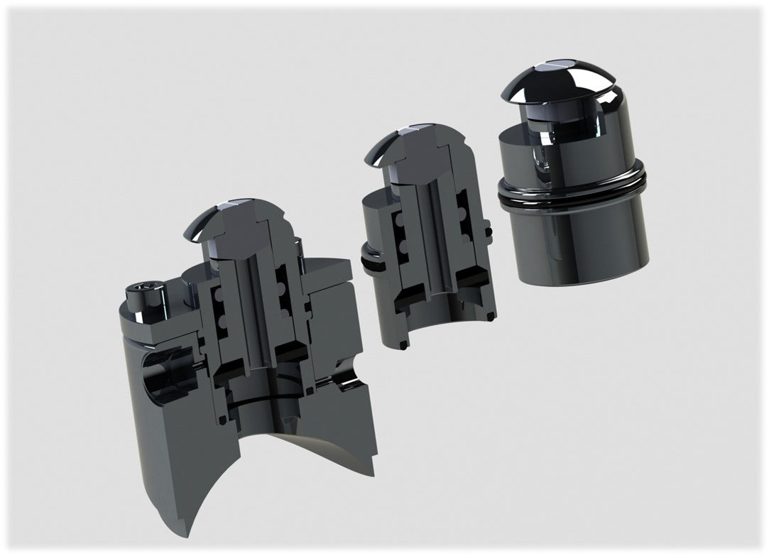 Self Cleaning Spring Purge Nozzles