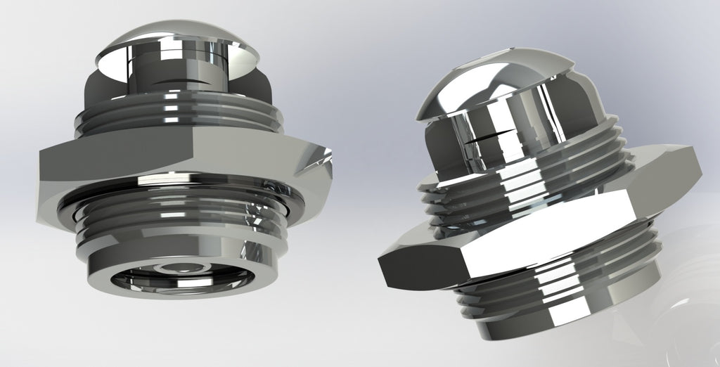 Self Cleaning Spring Purge Nozzles